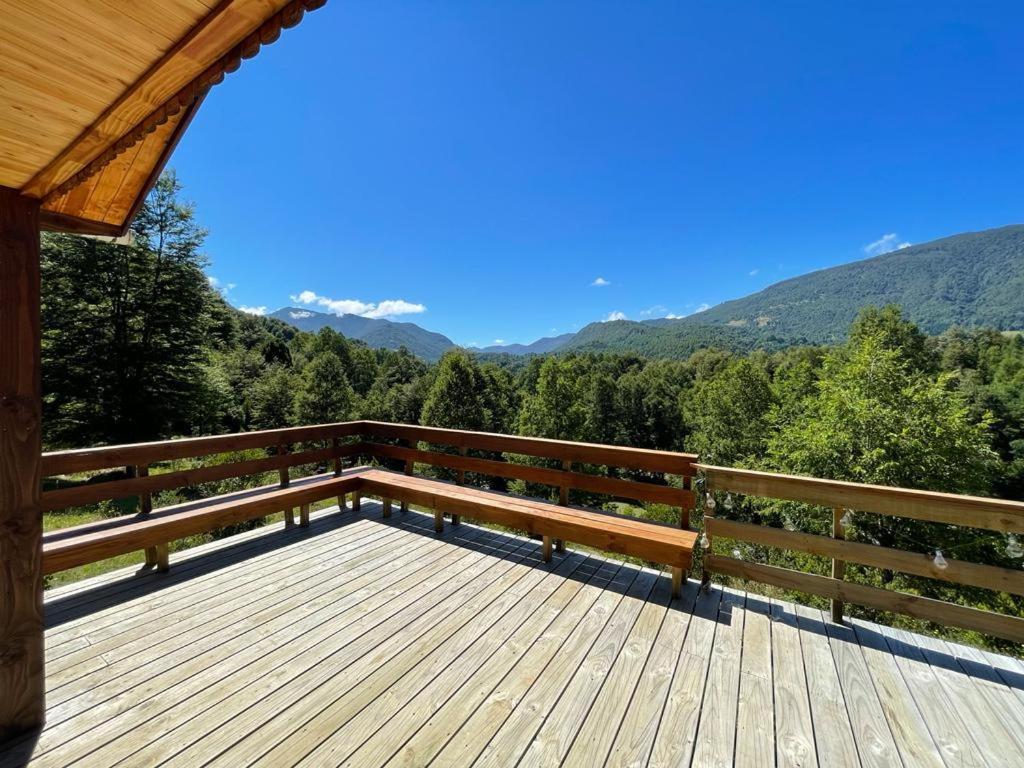 Cabana Con Tinaja Caliente En Ruta Termal De Huife Pucón